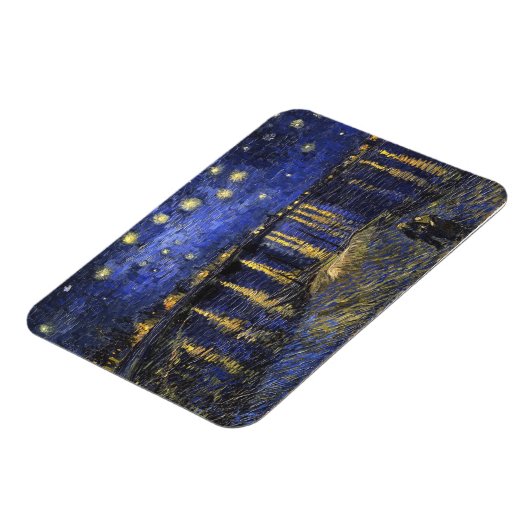 Vincent Van Gogh Sterrennacht over de Rijn Magneet (Linkerzijde)