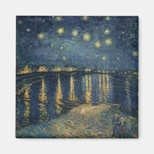 Vincent van Gogh   Sterrennacht over de Rijn Magneet