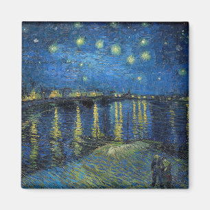 Vincent van Gogh - Sterrennacht over de Rijn Magneet