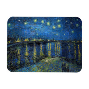 Vincent van Gogh - Sterrennacht over de Rijn Magneet