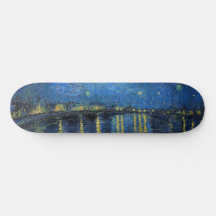 Vincent van Gogh - Sterrennacht over de Rijn Skateboard