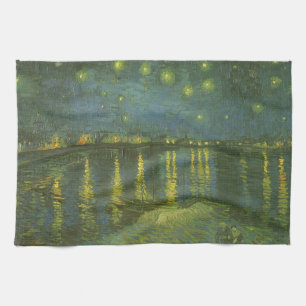 Vincent van Gogh - Sterrennacht over de Rijn Theedoek