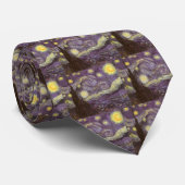 Vincent van Gogh - Sterrennacht Stropdas (Opgerold)