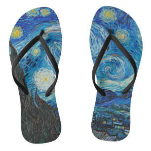 Vincent van Gogh, Sterrennacht Teenslippers
