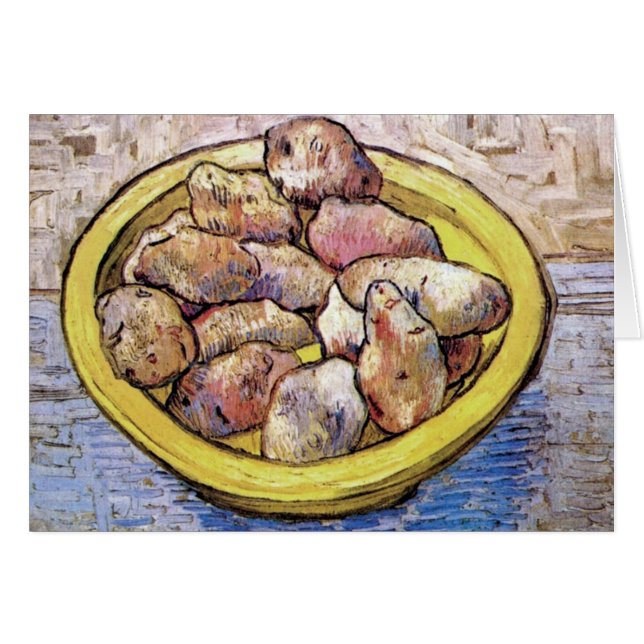 Vincent Van Gogh - still Life Potates Fine Art (Voorkant Horizontaal)