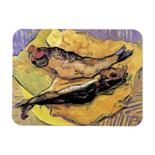 Vincent Van Gogh - Stilleven Haringen Fijne Kunst Magneet