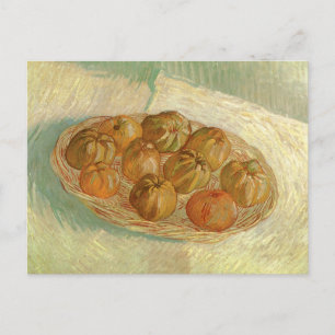 Vincent van Gogh - Stilleven mand met appels Briefkaart