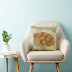 Vincent van Gogh - Stilleven mand met appels Kussen