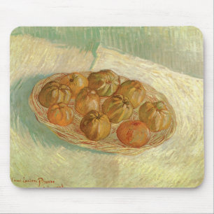 Vincent van Gogh - Stilleven mand met appels Muismat