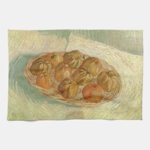 Vincent van Gogh - Stilleven mand met appels Theedoek