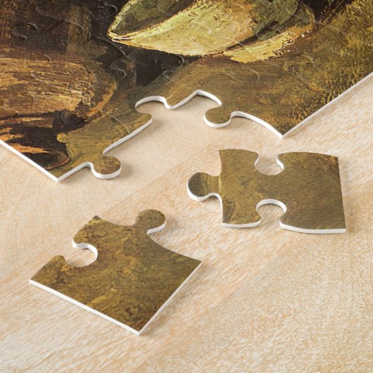 Vincent van Gogh - Stilleven met 4 stenen flessen Legpuzzel (Zijkant)