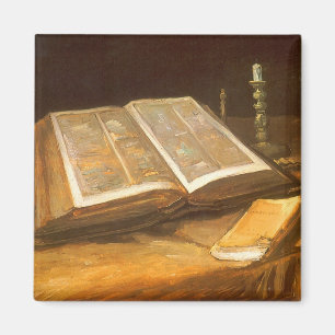 Vincent van Gogh - Stilleven met de Bijbel Magneet