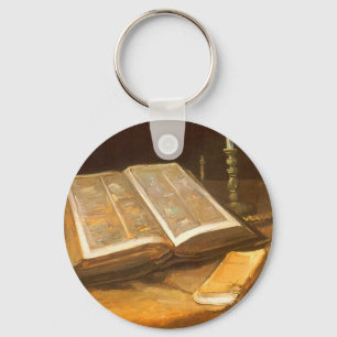 Vincent van Gogh - Stilleven met de Bijbel Sleutelhanger