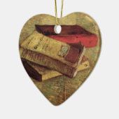 Vincent van Gogh - Stilleven met drie boeken Keramisch Ornament (Links)