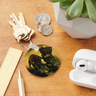 Vincent van Gogh - Stilleven met een paar schoenen Sleutelhanger