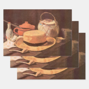 Vincent van Gogh - Stilleven met gele strohoed Inpakpapier Vel