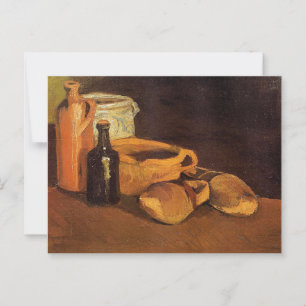 Vincent van Gogh - Stilleven met klompen, potten, Briefkaart