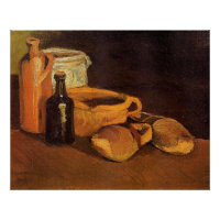 Vincent van Gogh - Stilleven met klompen, potten,