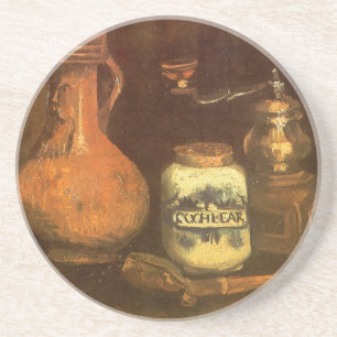 Vincent van Gogh - Stilleven met koffiemolen Zandsteen Onderzetter