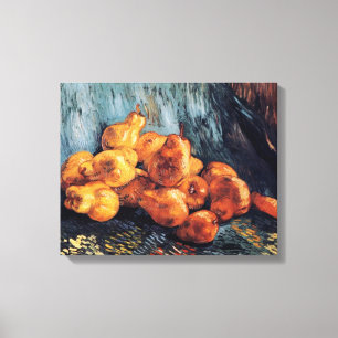 Vincent Van Gogh - Stilleven met peren Fijne Kunst Canvas Afdruk