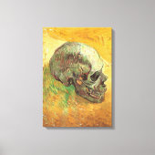 Vincent van Gogh - Stilleven met schedel Canvas Afdruk (Voorkant)