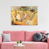 Vincent van Gogh - Stilleven met tekenbord Canvas Afdruk (Insitu (Woonkamer))