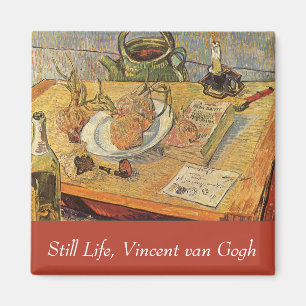 Vincent van Gogh - Stilleven met tekenbord Magneet