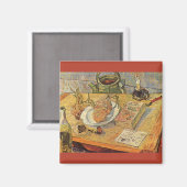 Vincent van Gogh - Stilleven met tekentafel Magneet (Voorkant / Achterkant)