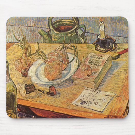 Vincent van Gogh - Stilleven met tekentafel Muismat (Voorkant)