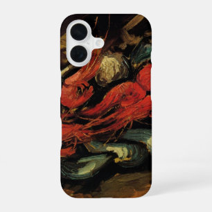 Vincent van Gogh - Stilleven Mosselen en Garnalen iPhone 16 Hoesje