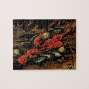 Vincent van Gogh - Stilleven Mosselen en Garnalen Legpuzzel