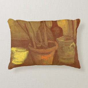 Vincent van Gogh - Stilleven penseel in pot Accent Kussen