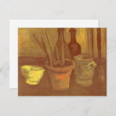 Vincent van Gogh - Stilleven penselen in pot (Voorkant / Achterkant)