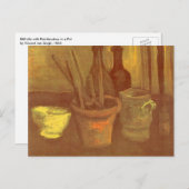 Vincent van Gogh - Stilleven penselen in pot Briefkaart (Voorkant / Achterkant)