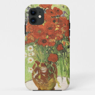 Vincent van Gogh, Stilleven - Rode klaprozen... iPhone 11 Hoesje