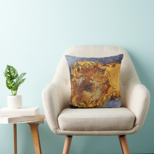 Vincent van Gogh - Stilleven: Twee afgesneden zonn Kussen