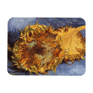 Vincent van Gogh - Stilleven: Twee afgesneden zonn Magneet
