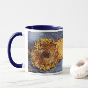 Vincent van Gogh - Stilleven: Twee afgesneden zonn Mok