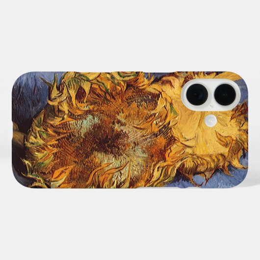 Vincent van Gogh - Stilleven: twee geslepen zonneb Case-Mate iPhone Case (Achterkant (horizontaal))