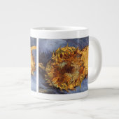 Vincent van Gogh - Stilleven: twee geslepen zonneb Extra Grote Mok (Voorkant rechts)