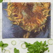 Vincent van Gogh - Stilleven: twee geslepen zonneb Theedoek (Gevouwen)