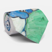 Vincent van Gogh - Stilleven: vaas met irissen Stropdas (Opgerold)