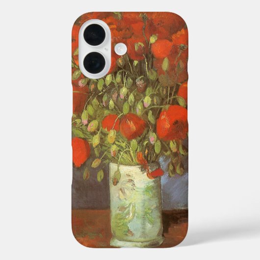 Vincent van Gogh Stilleven Vaas met rode klaprozen Case-Mate iPhone Case (Achterkant)