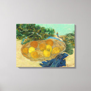Vincent Van Gogh Stilleven van Sinaasappels en L Canvas Afdruk