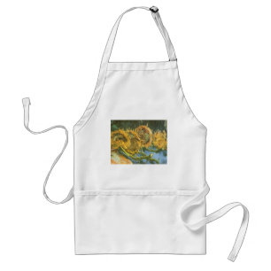 Vincent van Gogh - Stilleven: Vier afgesneden zonn Standaard Schort