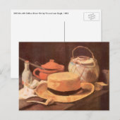 Vincent van Gogh - Stilleven w Yellow Straw Pet Briefkaart (Voorkant / Achterkant)