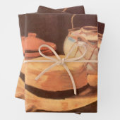 Vincent van Gogh - Stilleven w Yellow Straw Pet Inpakpapier Vel (In situ)