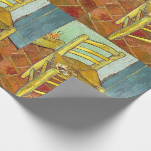 Vincent Van Gogh-stoel met pijpleiding Cadeaupapier (Hoek)