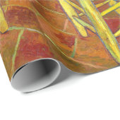 Vincent Van Gogh-stoel met pijpleiding Cadeaupapier (Rol Hoek)