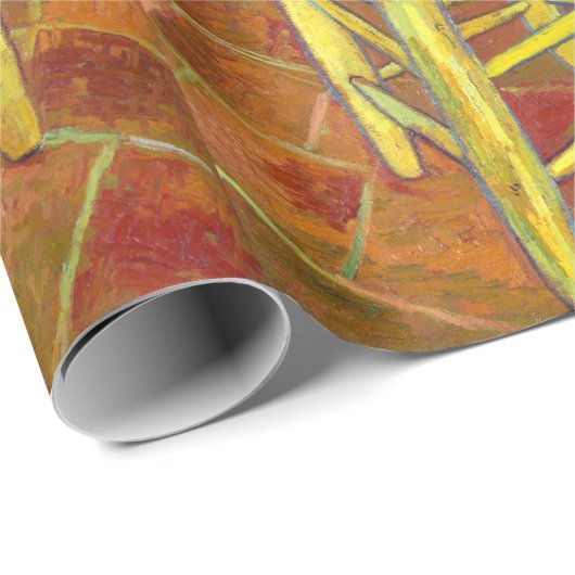 Vincent Van Gogh-stoel met pijpleiding Cadeaupapier (Rol Hoek)